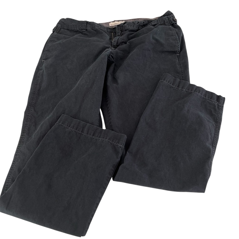 Old Navy black chino style pants. Size 12.